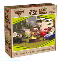 Eco-puzzle 60 Pcs Double Face Cars