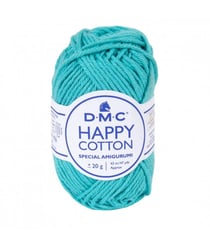 Pelote de 20Gr - coton spécial Amigurumi HAPPY COTTON - PPSC - Oeko Tex- Dmc 784 Vert