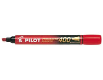 Marqueur Permanent SCA 400 Pointe Biseau Large Rouge PILOT