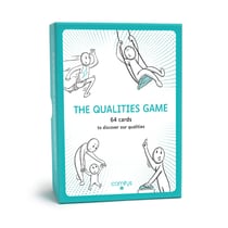 The Qualities Game COMITYS - 64 flashcards to discover your qualities - 256 human qualities - NVC