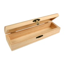 Coffret en bois pour stylos 20 x 5,5 x 4,3 cm