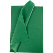 Papier de soie - 50 x 70 cm - Vert