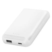 Powerbank Sans Fil MagSafe 5000 mAh Technologie Qi Ports USB / USB-C Blanc