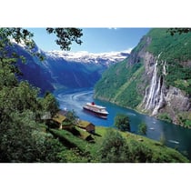 Puzzle norvege : fjord norvegien 1000 pieces - collection paysage - ravensburger 158041