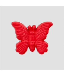 Bouton Papillon à queue 19mm - Prym 48 Rouge