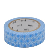 Masking tape - Asanoha tsuyukusa (bleu) - 7 m x 15mm