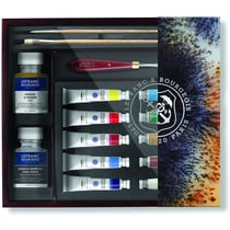 Peinture à l'huile extra-fine LeFranc Bourgeois coffret bois les impressionnistes