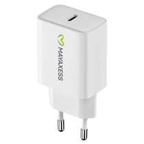 Mayaxess Chargeur pour Samsung Galaxy S25 Ultra USB-C 20W Rapide Blanc