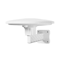Nedis Antenne TV Extérieure Active F-connecteur Gain 28 dB Portée 50 km Blanc