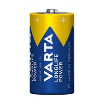 Varta Piles Alkaline C LR14 1.5V Longlife Power 2 Pièces