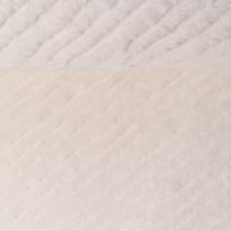 Tissu Fausse fourrure Frigg uni  Blanc
