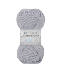 Fil à tricoter Douceur Classic Premium - Trimits : Doux et Résistant pour Tous Vos Projets 938 Gris