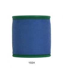 Fil à Coudre Laser 100% Polyester 200m Super Résistant : Résistance et Couleurs Éclatantes pour Vos Projets de Couture 1024 Bleu