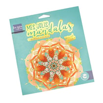 MégaCréa DIY - Carnet de coloriage avec foil Thème Mandala 16 pages