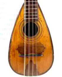 Mandoline / Mandole Attribuée à Clément Eulry 1830's