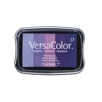 Tampon encreur "Versacolor", teintes lilas, 5 couleurs, 4,7x7,5 cm