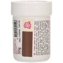 FunCakes Pâte Colorante Alimentaire FunColours - Marron Foncé