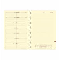 NOTE 24 S PRESTIGE FR Recharge - 16x24 cm - Semainier - 12 mois et 1/2 de mi-décembre à décembre