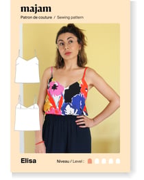 Patron couture Top Caraco - Elisa