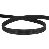 Double cordon 9mm noir au mètre