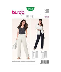 Patron Burda 6952 Pantalon taille n°FR 44-60