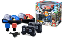 Véhicule télécommandé Buki Super Karts - Pack 2 voitures - Bleu - Plastique - Sans fil