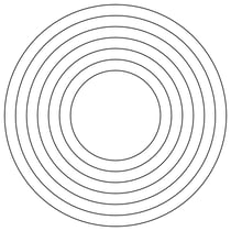 Matrices de découpe cercles - Artemio