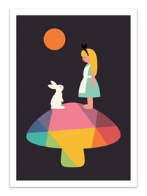 Affiche 50 x 70 cm -  A wonderful trip has begun - Andy Westface