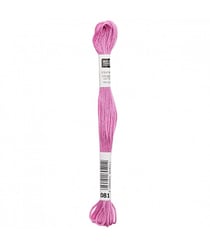 Fil à broder mouliné Uni - Rico Design 081 Rose