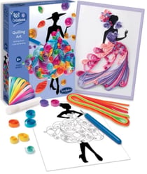 Quilling art – Robes de rêve - Sentosphere - Bleu
