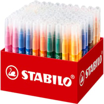 Feutres de coloriage - STABILO powerMax - Pointe large - Schoolpack - 140 feutres