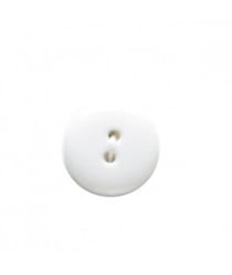 Carte de 5 boutons classique blanc 14mm - Distrifil Blanc