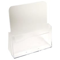 Distributeur de prospectus 1 compartiment A4 - Cristal - x 10 - Exacompta