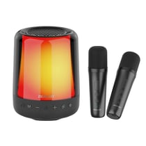 Enceinte Bluetooth Sans Fil Avec Micro Et Effets Lumineux Pour Karaoké YONIS