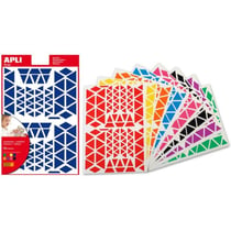 Apli Agipa - Gommettes Triangle x 1 200