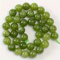 Fil de 46 perles ronde en pierre en pierre naturelle PERIDOT 8 mm