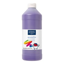 Bouteille De Peinture Gouache - Essentiels - 1 L - Violet - Lefranc Bourgeois
