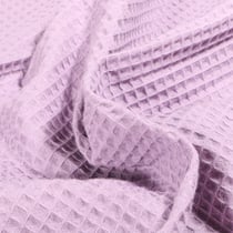 Tissu Nid d'abeille Lilas - Au mètre