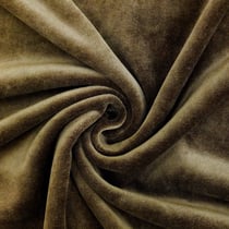 Tissu Jersey Velours tout doux Chocolat