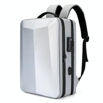 Sac À Dos Ordinateur Gaming 17.3 Pouces Argent Sécurité Étanche USB YONIS