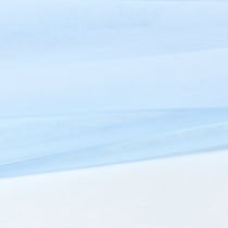 Tissu Tulle souple grande largeur Bleu azur - Au mètre