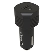 Greene Chargeur Voiture Allume-cigare Power Delivery 3.0 USB-C 3A 18W Noir