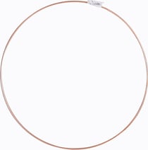 Armature abat-jour cercle cuivré Diamètre 40 cm