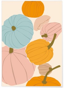 Affiche Abstract Autumn 3 | A3 : 29,7x42cm