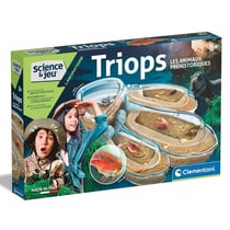 Triops les animaux prehistoriques - labo science et jeu - clementoni - 52565 - aquarium