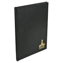 Registre 297X210 Quadrillé 304 pages - Noir toilé - Le Dauphin