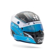Voiture miniature de collection - SPARK - 1/5 - Casque Valtteri Bottas - F1 2023 - Bleu/Noir/Blanc