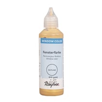 Window Color Peinture pour les contours, or, flacon 80 ml