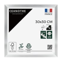Cadre photo Precious acier 30x30 cm