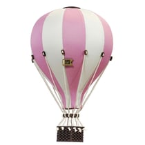 Montgolfière décorative - Rose